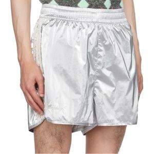 Wales Bonner x adidas originals Silver shorts